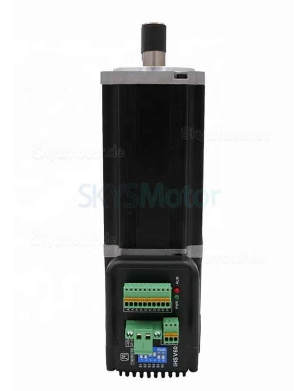 Nema 23 Integrierter AC Servomotor mit Steuerung JMC iHSV60-30-40-48-SC 400W 48V 1,27N.m 3 Phasen 3000U/min with Brake